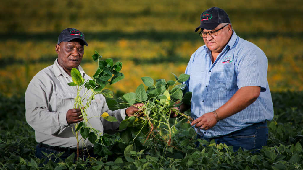 Jaap van der Westhuizen and Mike Mlengana; a partnership for success.